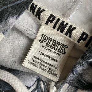 Vs pink bling zip up